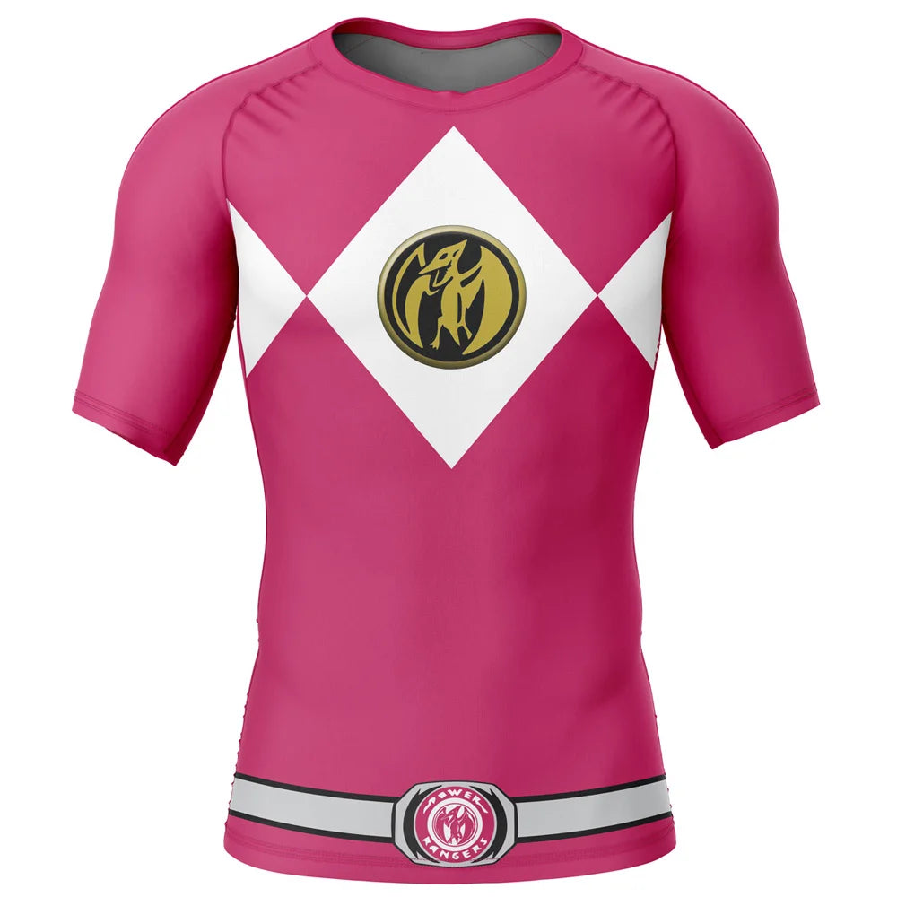 power-rangers-pink-ranger-short-sleeve-compression-rashguard