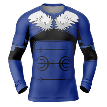 BJJ Rash Guard Kids Naruto 'Tobirama' Long Sleeve Compression Rashguard