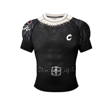 One Piece 'Marshall D Teach | Blackbeard' Short Sleeve Elit Compression Rashguard