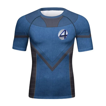 Fantastic Four '2005' Short Sleeve Compression Rashguard