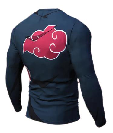 Akatsuki Long Sleeve Premium Compression Rash Guard Gear