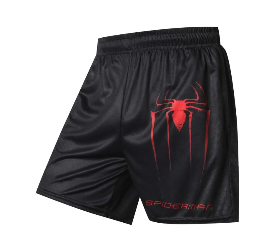 Spider Man Men's Red Grappling Shorts