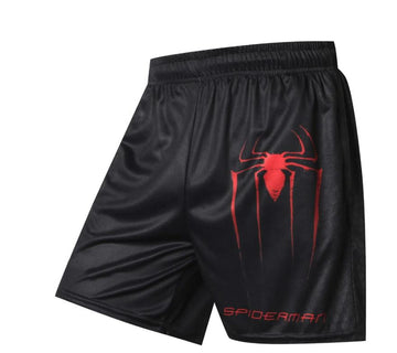 Spider Man Men's Red Grappling Shorts