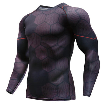 Iron Man'No Reactor' Infinity War Long Sleeve Undersuit Compression Rash Guard