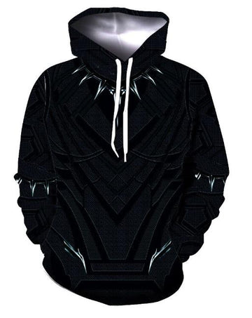 Black Panther Hoodie-RashGuardStore