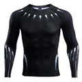 Black Panther 'Infinity War' Compression Long Sleeve Rashguard-RashGuardStore
