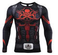 Captain America Steve Rogers 'Agent of Hydra' Premium Long Sleeve Compression Rash Guard-RashGuardStore