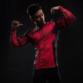 Deadpool 'Comic' Long Sleeve Compression Rashguard-RashGuardStore