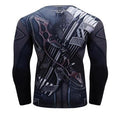 Green Arrow Compression Long Sleeve Rash Guard-RashGuardStore