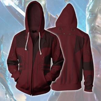 Guardians Of The Galaxy 'Star Lord' Zip Up Hoodie-RashGuardStore