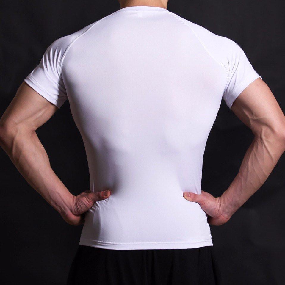 Incredible Hulk "Hero Revealed" Short Sleeve Compression Rash Guard-RashGuardStore