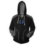 Iron Man 3 Zip Up Hoodie-RashGuardStore