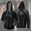 Iron Man 3 Zip Up Hoodie-RashGuardStore