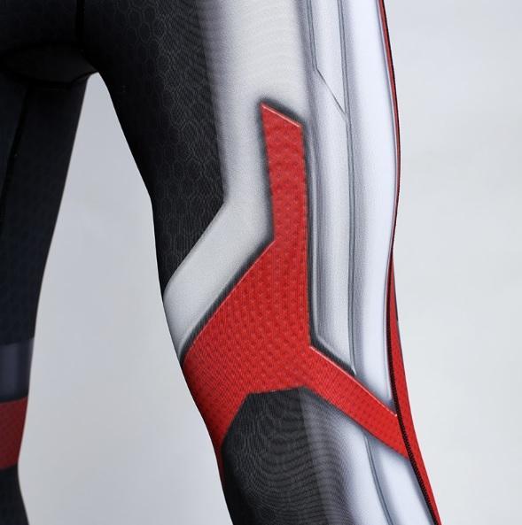 Men's Avengers End Game 'Quantum Realm Suit' Premium Compression Leggings-RashGuardStore