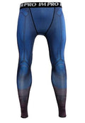 Men's Captain America Steve Rogers 'End Game' Premium Compression Leggings Spats-RashGuardStore