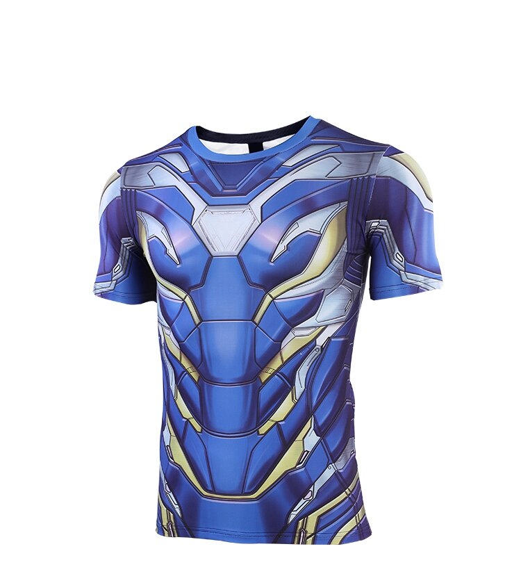 Women's Iron Man Compression End Game 'Pepper | Rescue' Premium Short Sleeve Rashguard
