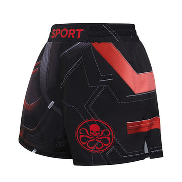 Men's Captain America 'Agent of Hydra' Muay Thai Boxing Shorts