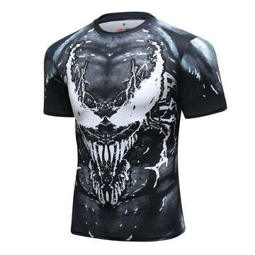 Venum Compression 'Sheer Carnage' Elite Short Sleeve Rashguard
