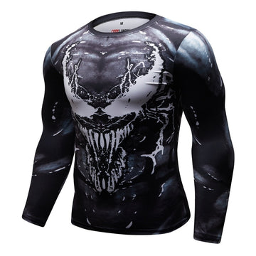 Venum Compression 'Sheer Carnage' Elite Long Sleeve Rashguard
