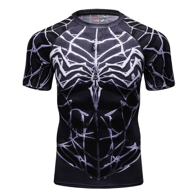 Venum Compression 'Life Foundation' Elite Short Sleeve Rashguard