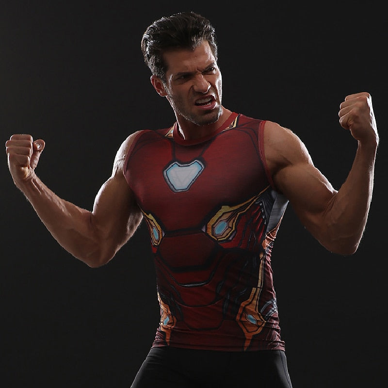 Iron ManCompression 'Mark 50' Tank Top