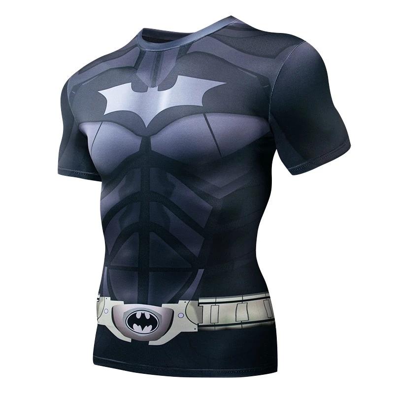 Batman Rash Batman Rash Guard Compression Shirt