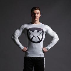 Shield Compression Long Sleeve Rashguard-RashGuardStore
