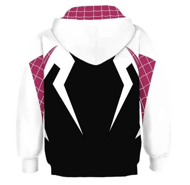 Spider-Gwen 'Into the Spiderverse' Kids Hoodie-RashGuardStore