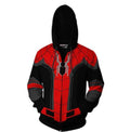 Spiderman 'Far From Home' Black Zip Up Hoodie-RashGuardStore