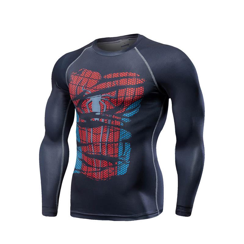 Spiderman "Hero Revealed" Black Long Sleeve Compression Rash Guard-RashGuardStore