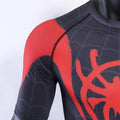 Spiderman 'Into The Spiderverse' Miles Morales Compression Short Sleeve Rashguard-RashGuardStore