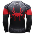 Spiderman 'Into The Spiderverse' Miles Morales Premium Compression Long Sleeve Rashguard-RashGuardStore