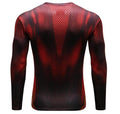 Spiderman 'Iron Spider Earth-616' Compression Long Sleeve Rashguard-RashGuardStore