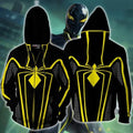 Spiderman 'Mkii Armor' Zip Up Hoodie-RashGuardStore