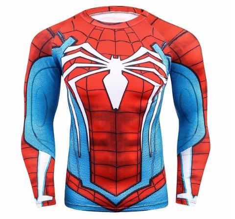 Spider Web Rash Guard Spider Man