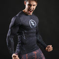 The Flash 'Zoom' Compression Long Sleeve Rash Guard-RashGuardStore