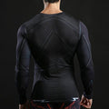 The Flash 'Zoom' Compression Long Sleeve Rash Guard-RashGuardStore