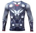 Thor 'Battle Armor' Long Sleeve Compression Rashguard-RashGuardStore