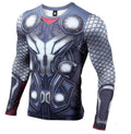 Thor 'Battle Armor' Long Sleeve Compression Rashguard-RashGuardStore