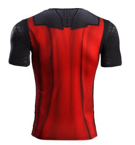 Thor 'Infinity War' Short Sleeve Compression Rash Guard-RashGuardStore
