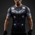 Thor 'Original Mcu' Short Sleeve Compression Rashguard-RashGuardStore