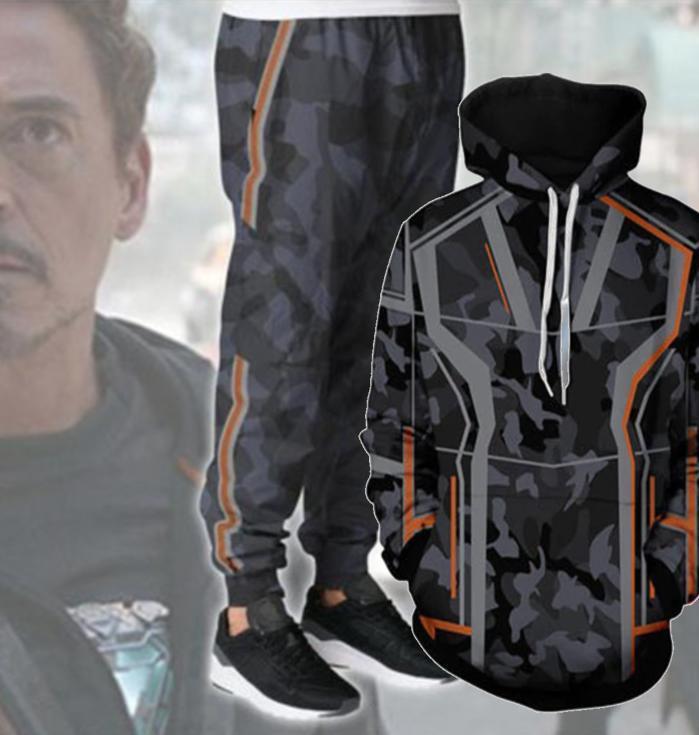 Tony Stark Avengers Infinity War Pullover Tracksuit-RashGuardStore
