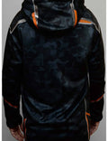 Tony Stark Iron Man Avengers Infinity War Camo Orange Hooded Thick Jacket-RashGuardStore