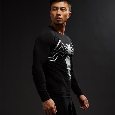 Venom 'Animated' Compression Long Sleeve Rashguard-RashGuardStore