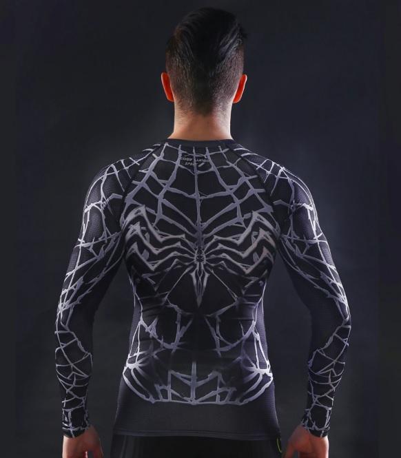 Venom Compression Long Sleeve Rashguard-RashGuardStore