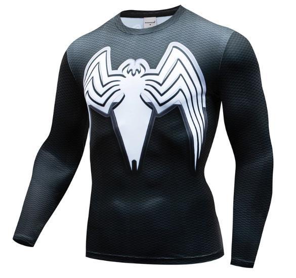 Venom Premium Dri-Fit Long Sleeve Rashguard-RashGuardStore