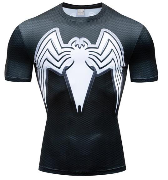 Venom Premium Dri-Fit Short Sleeve Rashguard-RashGuardStore