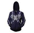 Venom 'Two Tone' Zip Up Hoodie-RashGuardStore
