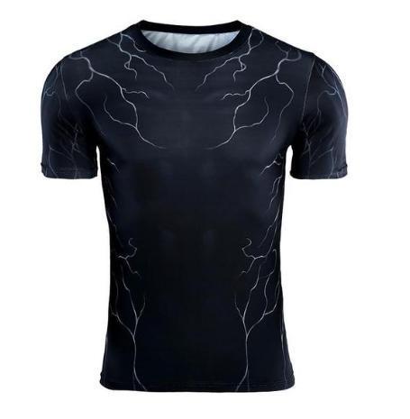 Venom 'We Are Venom' Compression Short Sleeve Rashguard-RashGuardStore